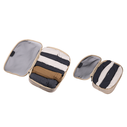 Thule | Packing Cube Set, 1x Medium, 1x Small | Packing Cube | Gentle Beige