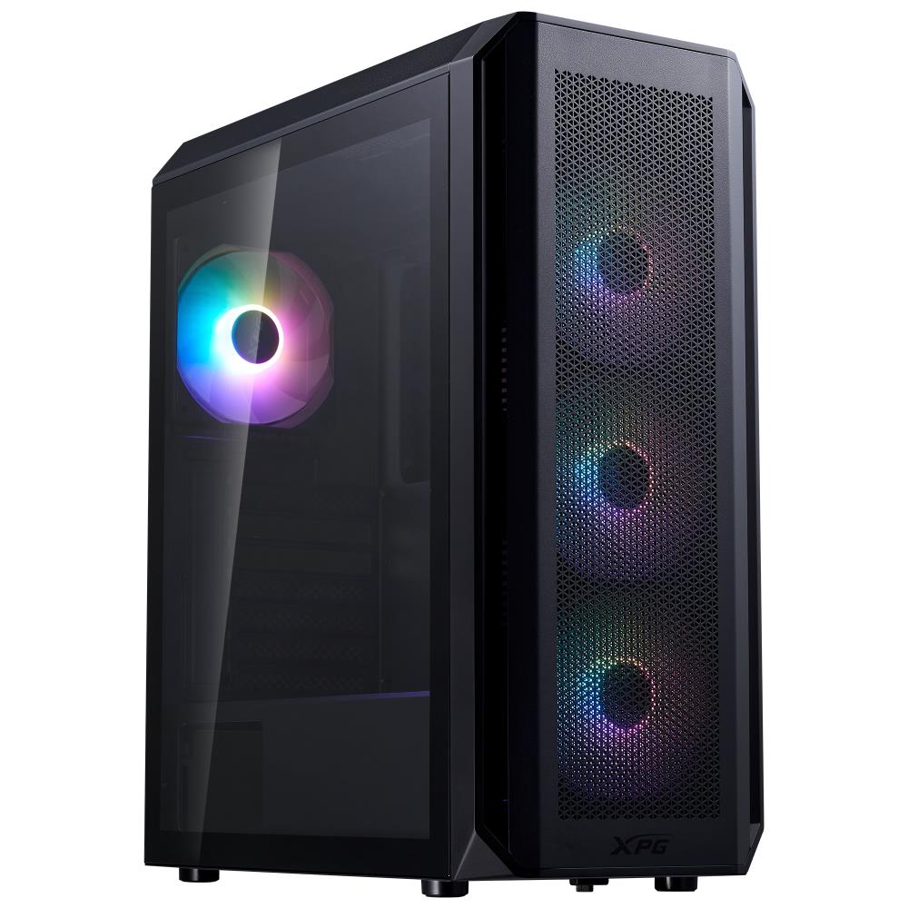 Case ADATA VALOR AIR PLUS MID MidiTower Case product features Transparent panel ATX MicroATX MiniITX Colour Black VALORAIRPLUSMTA-BKCWW