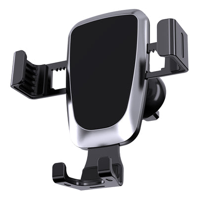 [RETURNED ITEM] Gravity smartphone car holder, black air vent grille (YC08) — Hurtel