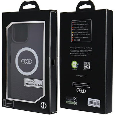Audi IML Big Logo MagSafe case for iPhone 13 Pro Max - black