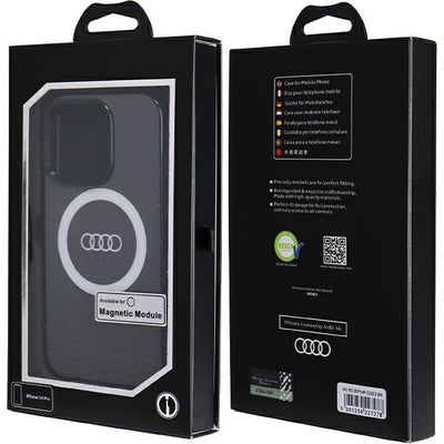 Audi IML Big Logo MagSafe case for iPhone 14 Pro - black