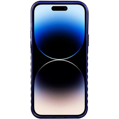 Audi IML Big Logo MagSafe case for iPhone 14 Pro Max - blue