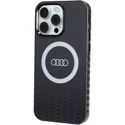 Audi IML Big Logo MagSafe case for iPhone 15 Pro Max - black