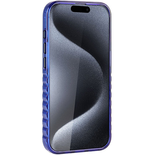 Audi IML Big Logo MagSafe case for iPhone 15 Pro Max - blue