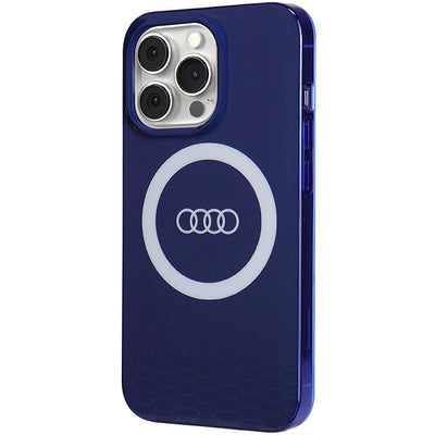 Audi IML Big Logo MagSafe case for iPhone 13 Pro / 13 - blue