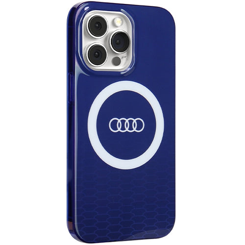 Audi IML Big Logo MagSafe case for iPhone 13 Pro / 13 - blue