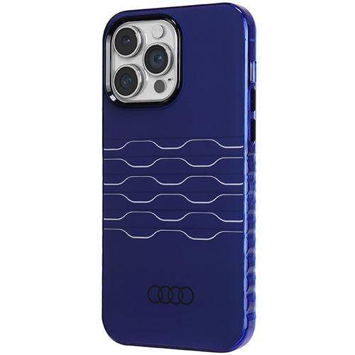 Audi IML MagSafe case for iPhone 14 Pro Max - blue