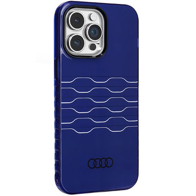 Audi IML MagSafe case for iPhone 14 Pro Max - blue