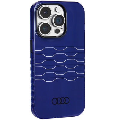 Audi IML MagSafe case for iPhone 14 Pro - blue