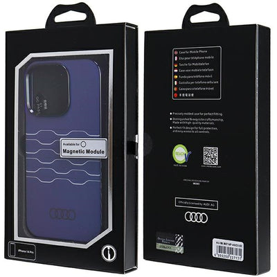 Audi IML MagSafe case for iPhone 14 Pro - blue