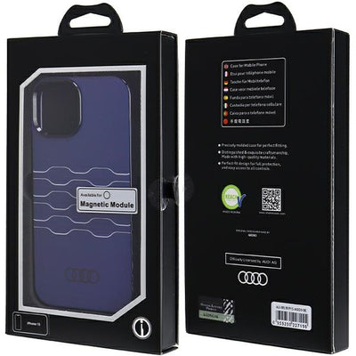 Audi IML MagSafe case for iPhone 15 / 14 / 13 - blue