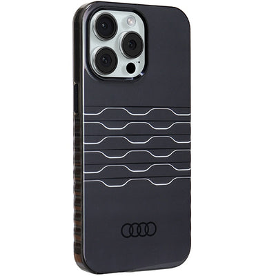 Audi IML MagSafe case for iPhone 15 Pro Max - black