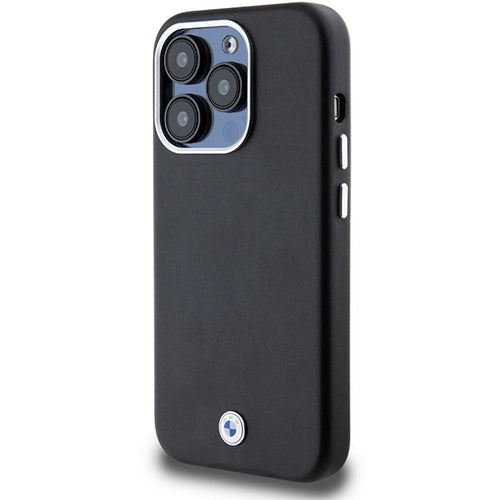 BMW Signature Wrapped Metal MagSafe case for iPhone 14 Pro - black