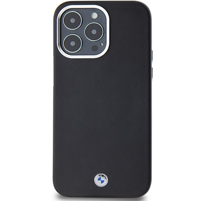 BMW Signature Wrapped Metal MagSafe case for iPhone 15 Pro Max - black