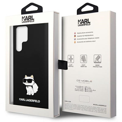 Karl Lagerfeld Silicone Choupette case for Samsung Galaxy S24 Ultra - black