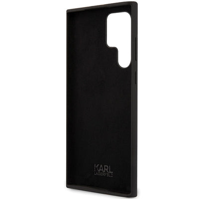 Karl Lagerfeld Silicone Ikonik case for Samsung Galaxy S24 Ultra - black