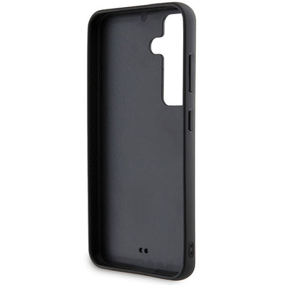 Karl Lagerfeld Rhinestone Metal Logo case for Samsung Galaxy S24+ - black
