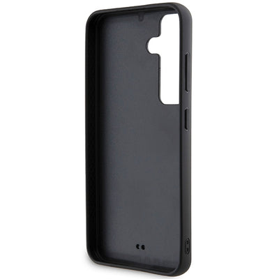 Karl Lagerfeld Rhinestone Metal Logo case for Samsung Galaxy S24 - black
