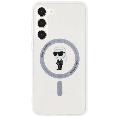 Karl Lagerfeld IML Ikonik MagSafe case for Samsung Galaxy S23+ - transparent