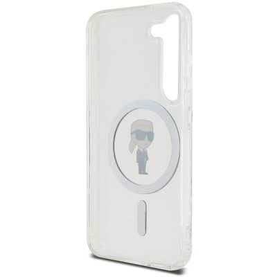 Karl Lagerfeld IML Ikonik MagSafe case for Samsung Galaxy S23 - transparent