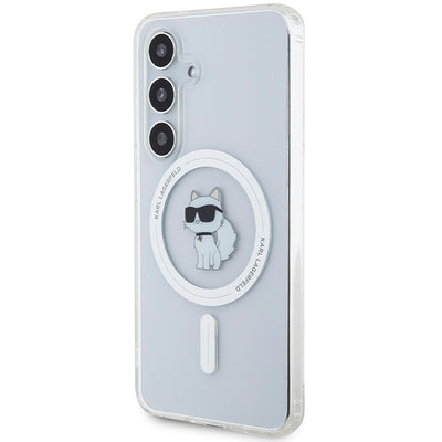 Karl Lagerfeld IML Choupette MagSafe case for Samsung Galaxy S24 - transparent