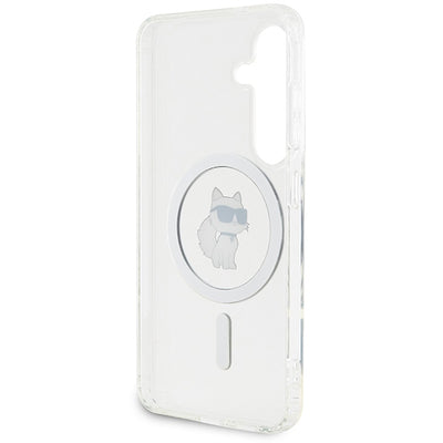 Karl Lagerfeld IML Choupette MagSafe case for Samsung Galaxy S24 - transparent