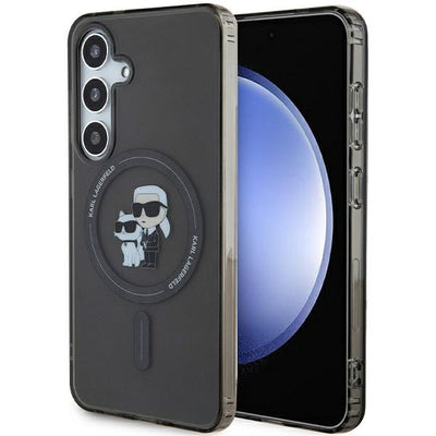 Karl Lagerfeld IML Karl&amp;Choupette MagSafe case for Samsung Galaxy S24 - black