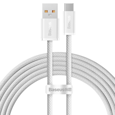 Baseus Dynamic Series USB - USB Type C cable 100W 2m white (CALD000702)