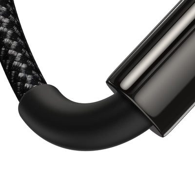 [RETURNED ITEM] Baseus Tungsten Gold cable USB-A - USB-C 480Mb/s 100W 2m black (CAWJ000101)