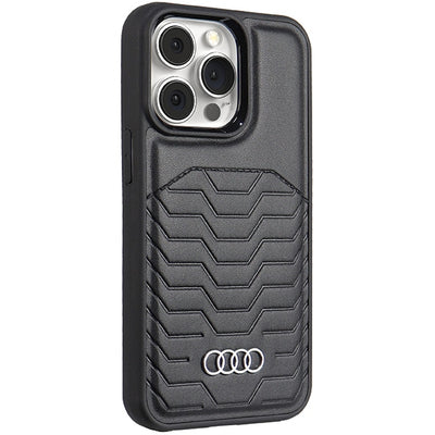 Audi Synthetic Leather case with MagSafe for iPhone 13 Pro / 13 - black