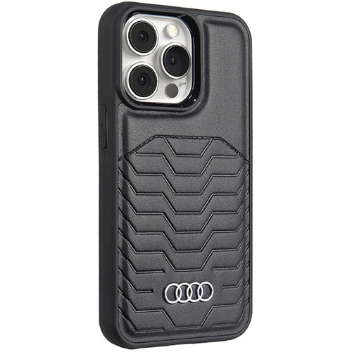Audi Synthetic Leather case with MagSafe for iPhone 13 Pro / 13 - black