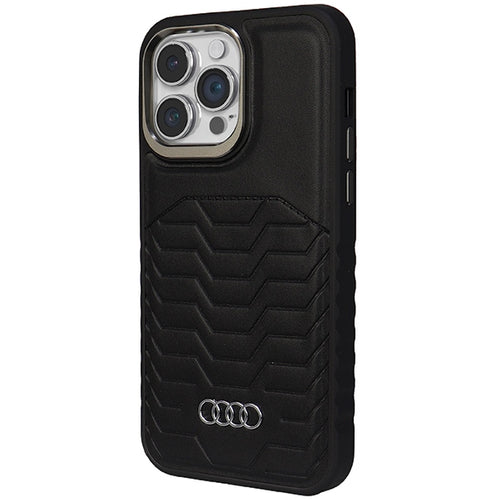 Audi Synthetic Leather case with MagSafe for iPhone 14 Pro Max - black