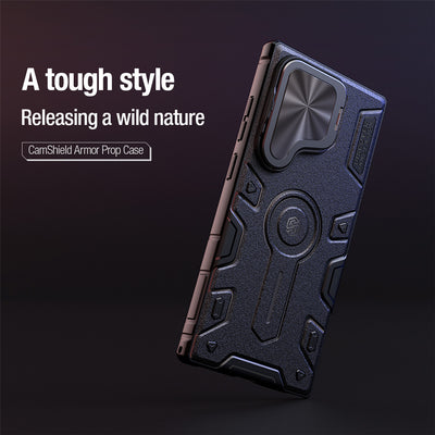 Nillkin CamShield Armor Prop Case for Samsung Galaxy S24 Ultra - black