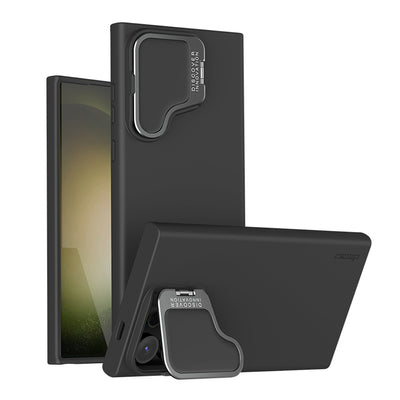 Nillkin CamShield Silky Prop Silicone Case for Samsung Galaxy S24 Ultra - black