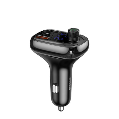 [RETURNED ITEM] Bluetooth transmitter / car charger Baseus S-13 (Overseas Edition) - black