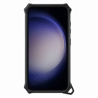 [RETURNED ITEM] Samsung Rugged Gadget Case for Samsung Galaxy S23 Rugged Cover Ring Holder Stand gray (EF-RS911CBEGWW)