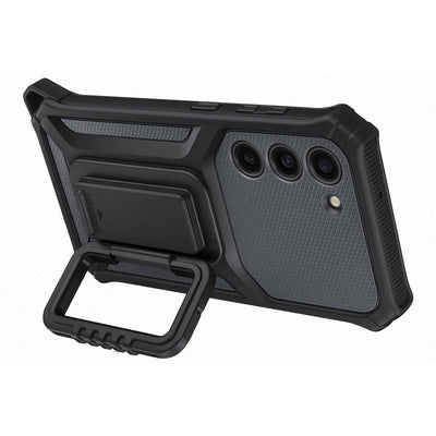 [RETURNED ITEM] Samsung Rugged Gadget Case for Samsung Galaxy S23 Rugged Cover Ring Holder Stand gray (EF-RS911CBEGWW)