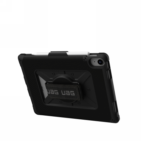 UAG Metropolis case for iPad 10.9&quot; 10th generation with Apple Pencil and palm holder - black
