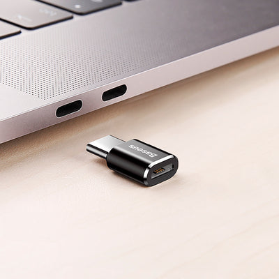 Baseus Mini Adapter from Micro USB to USB-C - Black