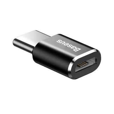 Baseus Mini Adapter from Micro USB to USB-C - Black