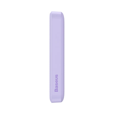 Baseus Magnetic Mini Inductive Powerbank 10000mAh 20W - Purple + USB-C - USB-C Cable