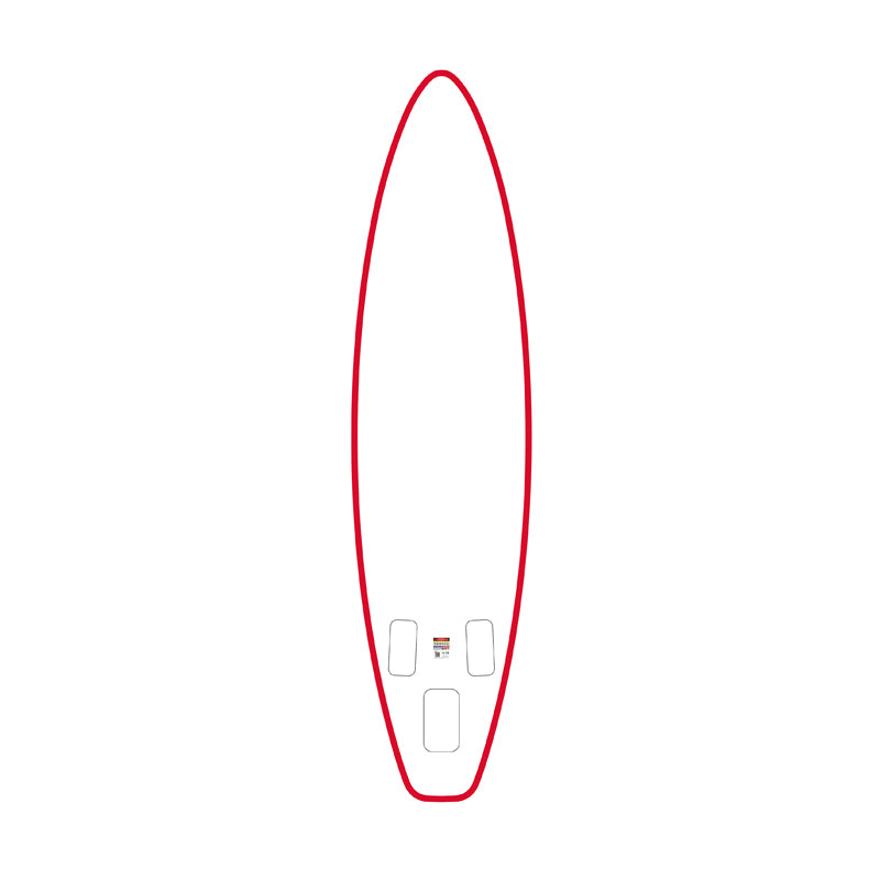 FunWater SUP paddleboard SUPFW69C 3,35m (red-white) - Image 4