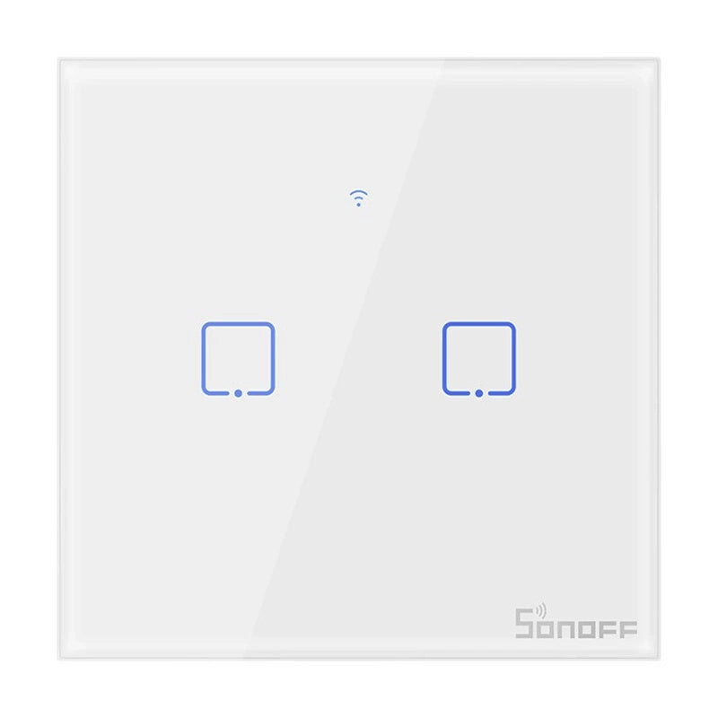 Smart Switch WiFi Sonoff T0 EU TX (2-channel) - Product Image 1
