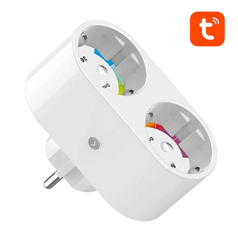 Dual smart plug WiFi Gosund SP211 3500W, Tuya - Product Image 5