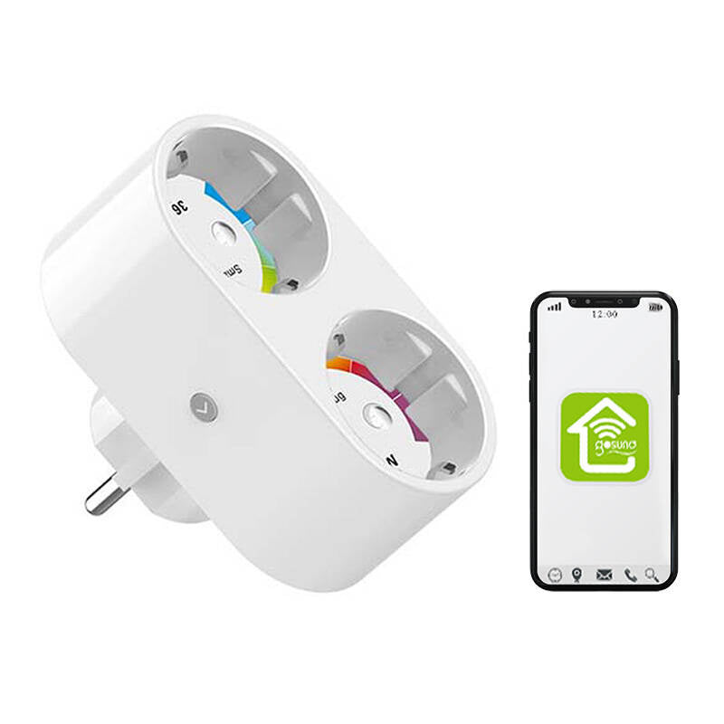 Dual smart plug WiFi Gosund SP211 3500W, Tuya - Product Image 8