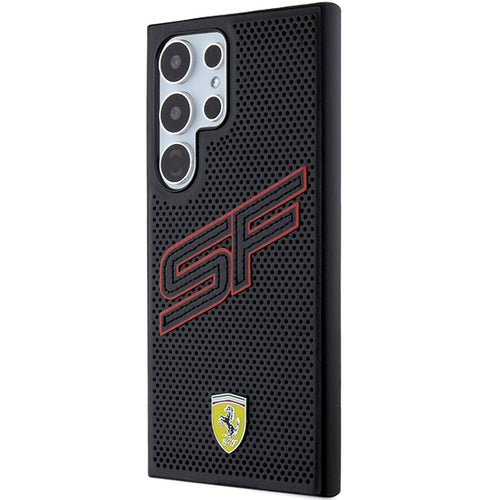 Ferrari Big SF Perforated case for Samsung Galaxy S24 Ultra - black