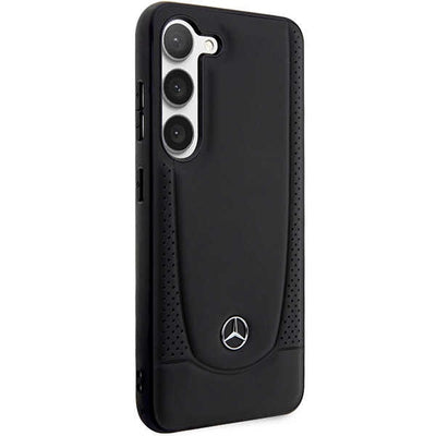 Mercedes Leather Urban case for Samsung Galaxy S23 FE - black