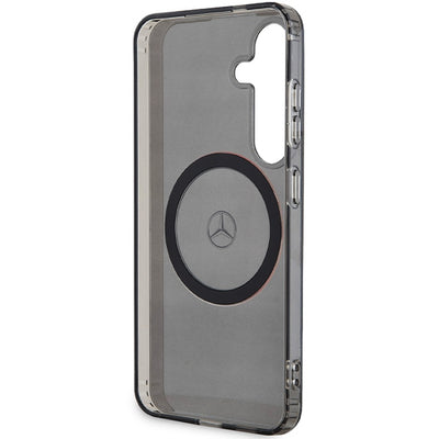 Mercedes Double Layer W Red MagSafe case for Samsung Galaxy S24 - black