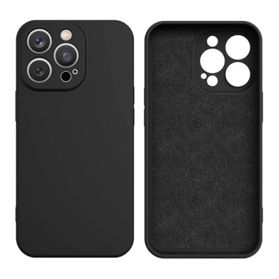 Silicone Case for Samsung Galaxy A15 - black — Hurtel