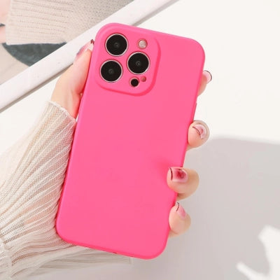Silicone Case for Samsung Galaxy A15 - black — Hurtel